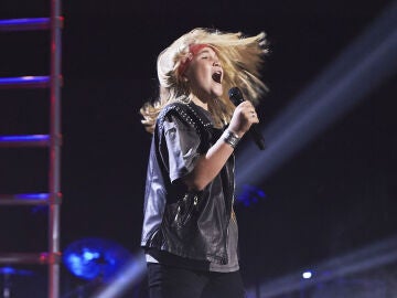 Fran García levanta al público de ‘La Voz Kids’ al ritmo de Bon Jovi en la Semifinal 