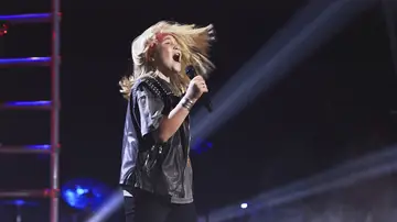 Fran García levanta al público de ‘La Voz Kids’ al ritmo de Bon Jovi en la Semifinal 