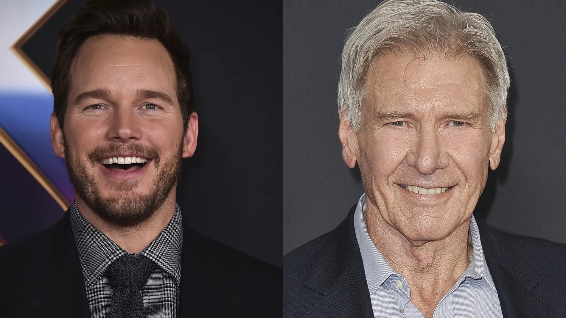 Chris Pratt y Harrison Ford Chris Pratt y Harrison Ford