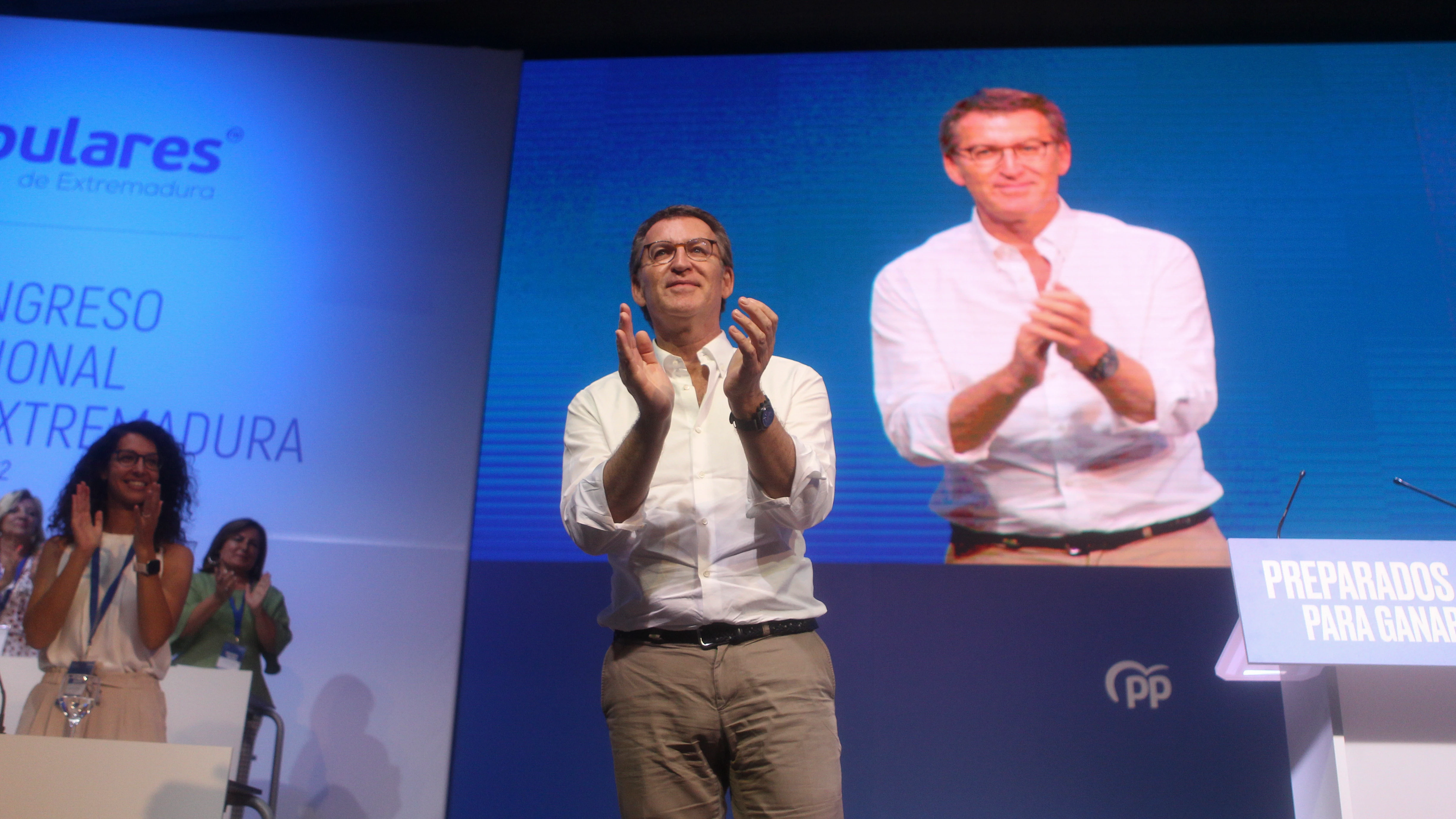 El presidente del Partido Popular (PP), Alberto N&uacute;&ntilde;ez Feij&oacute;o