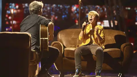 Mario Falero se atreve con el tema ‘+’ de Aitana en la Semifinal de ‘La Voz Kids’ Mario Falero se atreve con el tema ‘+’ de Aitana en la Semifinal de ‘La Voz Kids’