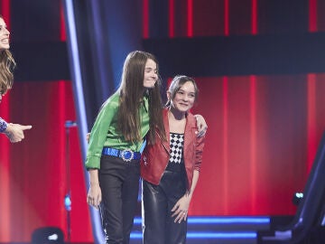 Marina y Roberta, las finalistas del equipo de Aitana en ‘La Voz Kids’ 