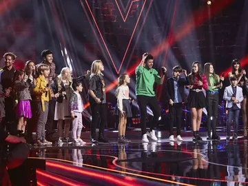 Aitana, David Bisbal, Sebastián Yatra y Pablo López cantan con sus talents en una actuación espectacular en ‘La Voz Kids’ Aitana, David Bisbal, Sebastián Yatra y Pablo López cantan con sus talents en una actuación espectacular en ‘La Voz Kids’