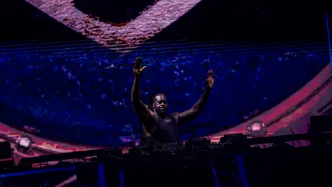 El show de Shaquille O'Neal, 'DJ Diesel', en el Dreambeach de Almería El show de Shaquille O'Neal, 'DJ Diesel', en el Dreambeach de Almería