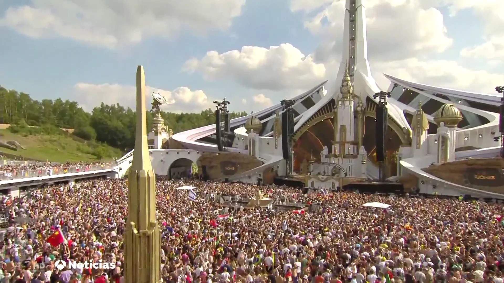El ic&oacute;nico Tomorrowland marca la vuelta de los grandes festivales tras la pandemia