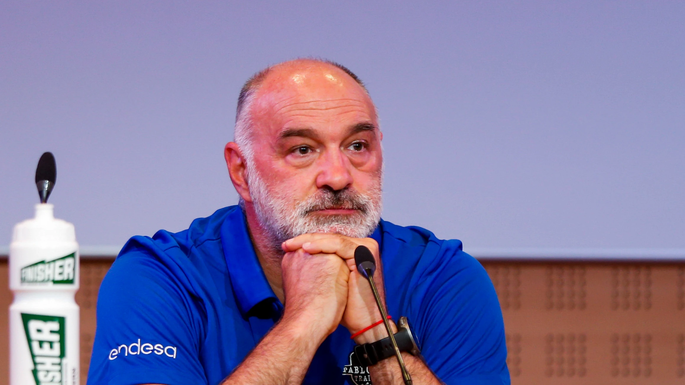 Pablo Laso, en la inauguración de la IV edición del Pablo Laso Training Camp Pablo Laso, en la inauguración de la IV edición del Pablo Laso Training Camp