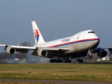 Un avión de Malaysia Airlines, compañía de la aeronave desaparecida en 2014 Un avión de Malaysia Airlines, compañía de la aeronave desaparecida en 2014