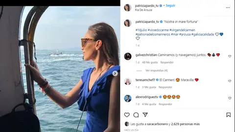 El mensaje de Christian Gálvez a Patricia Pardo El mensaje de Christian Gálvez a Patricia Pardo