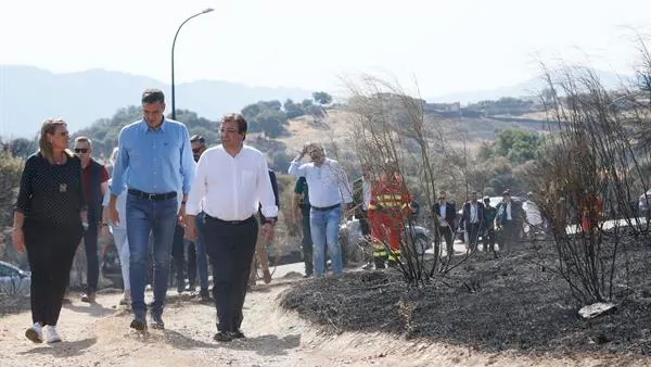 Pedro Sánchez y Guillermo Fernández Vara Pedro Sánchez y Guillermo Fernández Vara