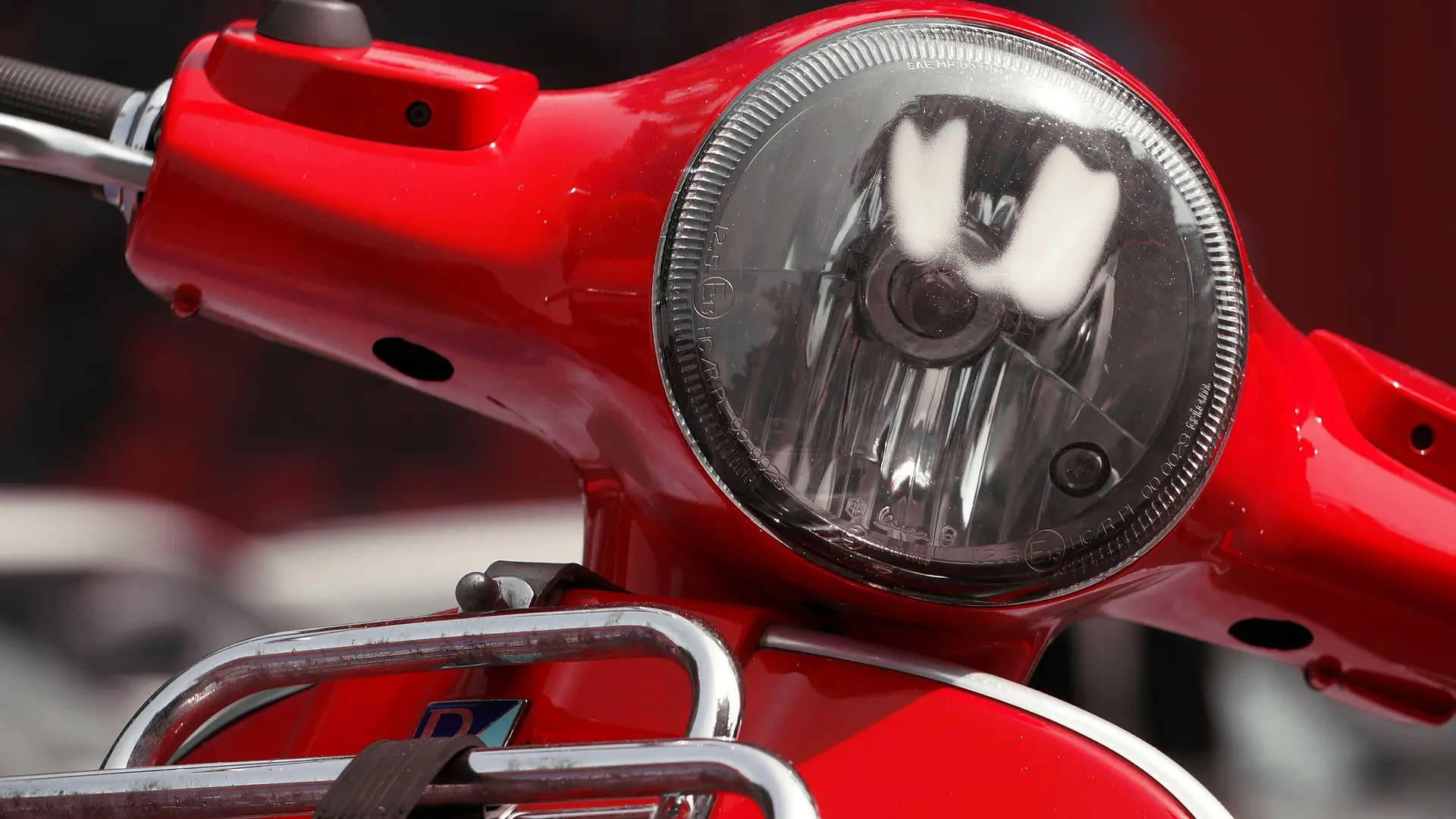 Imagen de una moto Vespa Imagen de una moto Vespa