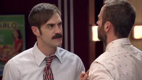 Fran se enfrenta a Raúl por dejar caer Garlo Fran se enfrenta a Raúl por dejar caer Garlo