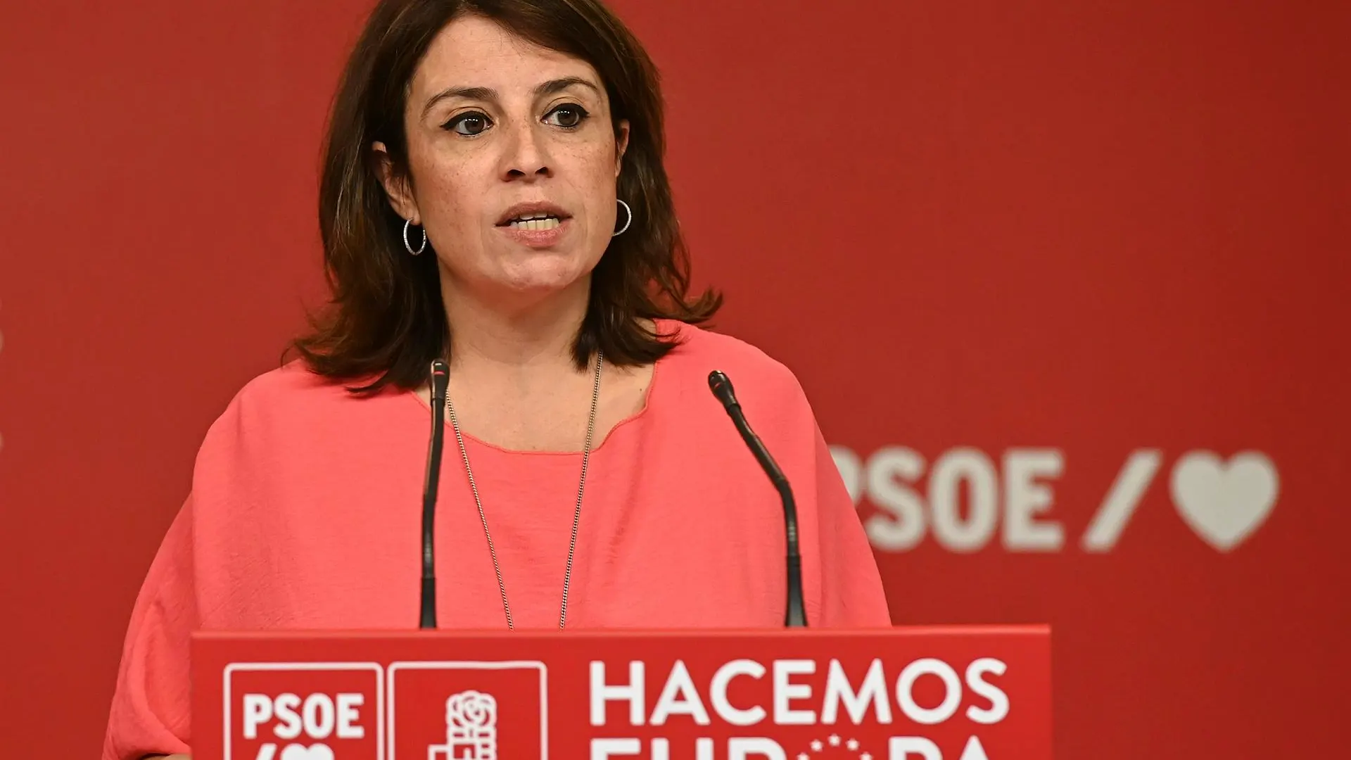 Adriana Lastra, vicepresidenta del PSOE Adriana Lastra, vicepresidenta del PSOE