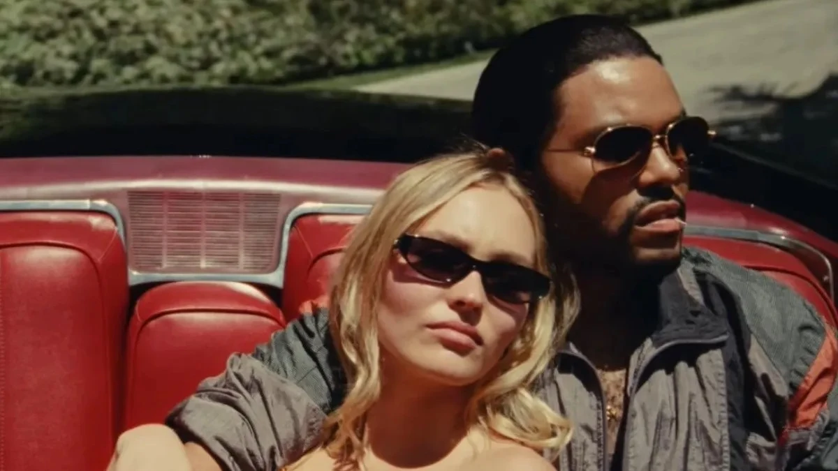 Lily Rose Depp y The Weeknd en 'The Idol' Imagen promocional de la serie 'The Idol'