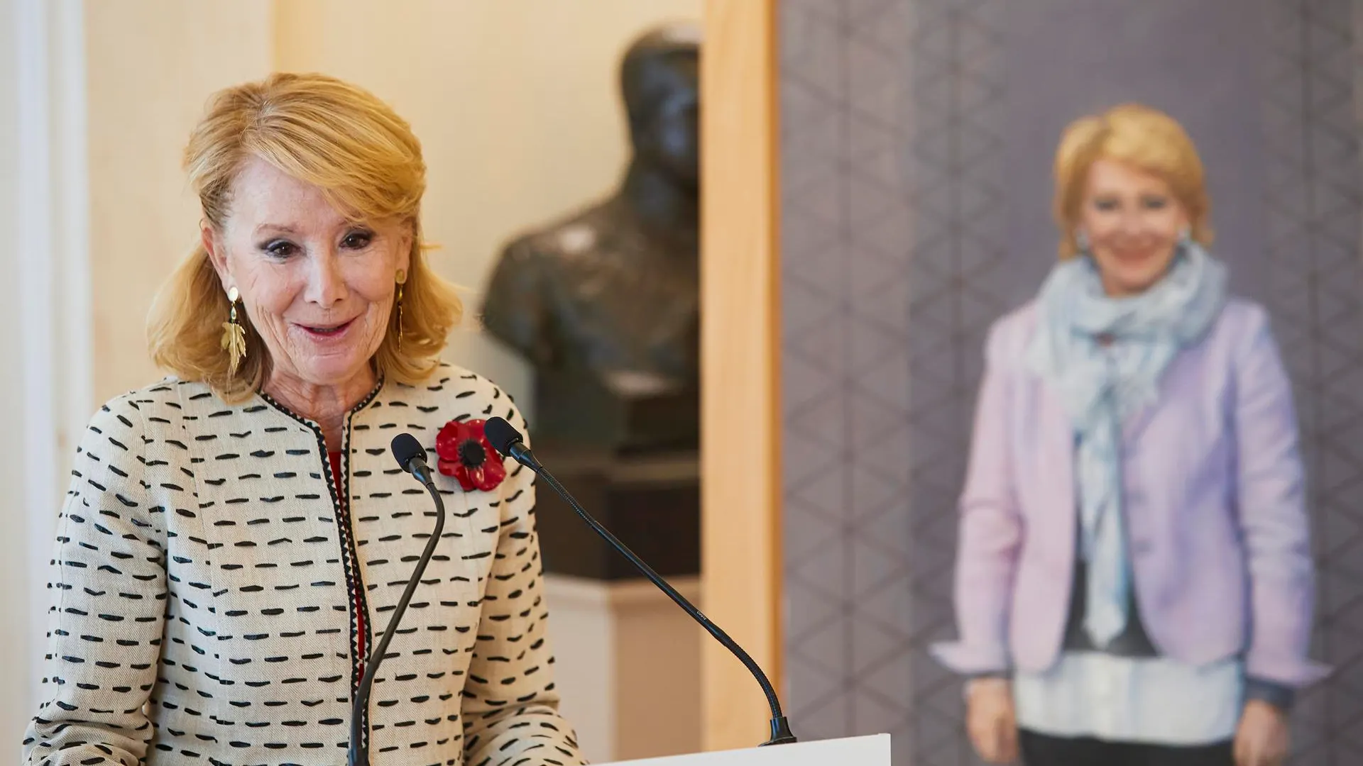 La expresidenta de la Comunidad de Madrid, Esperanza Aguirre
