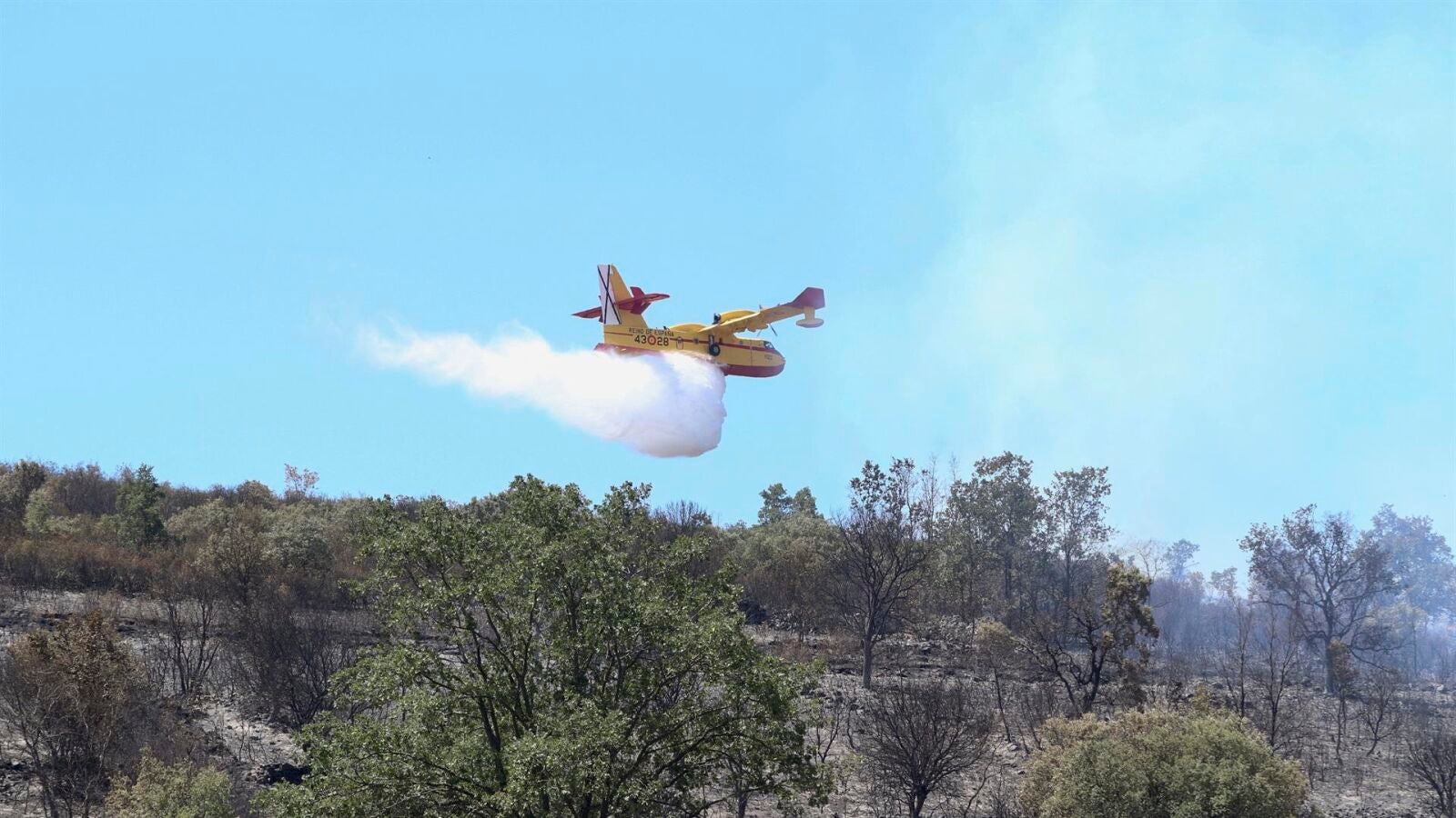 Podemos pide impulsar la ley de prevención y extinción de incendios que lleva parada casi 2 años