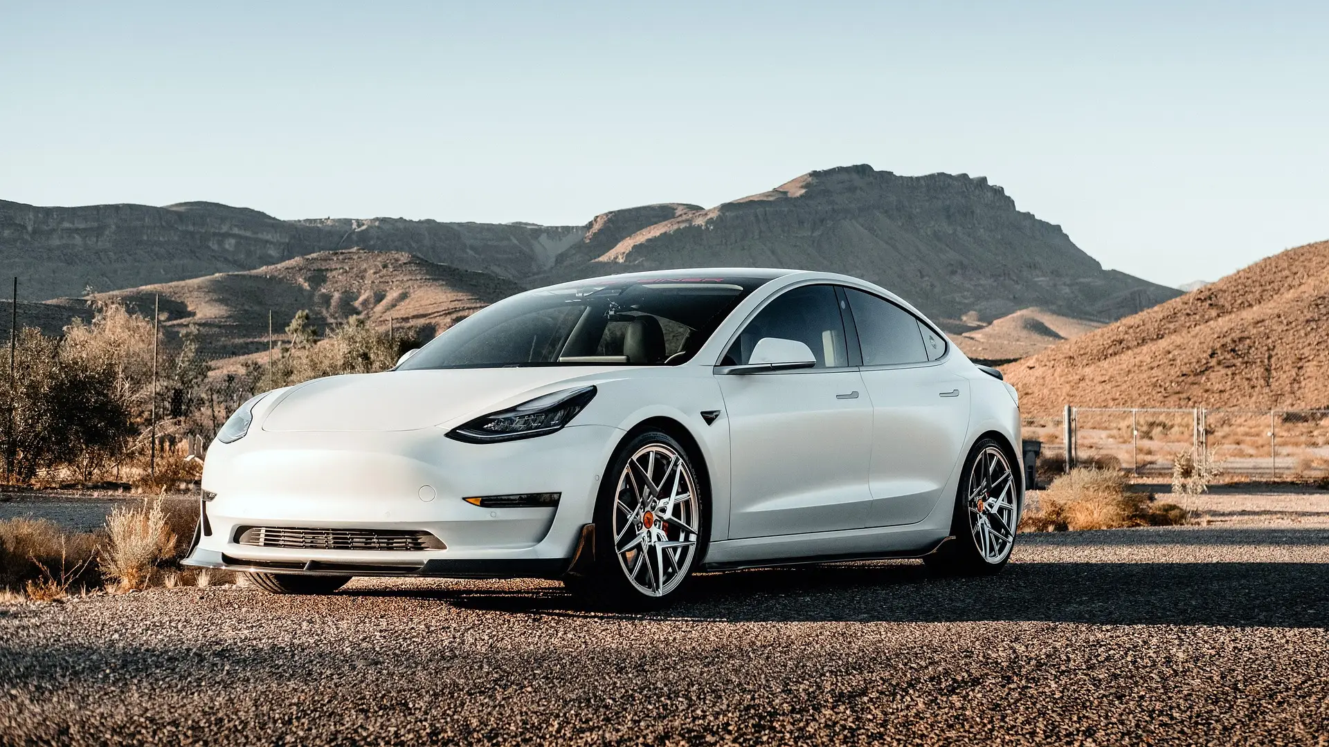 Un coche Tesla
