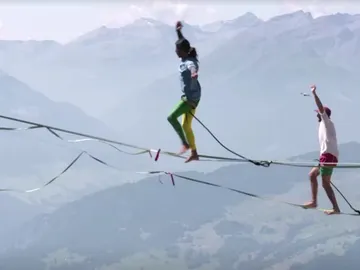 La estación suiza de Laax acoge el primer Mundial de Highline La estación suiza de Laax acoge el primer Mundial de Highline