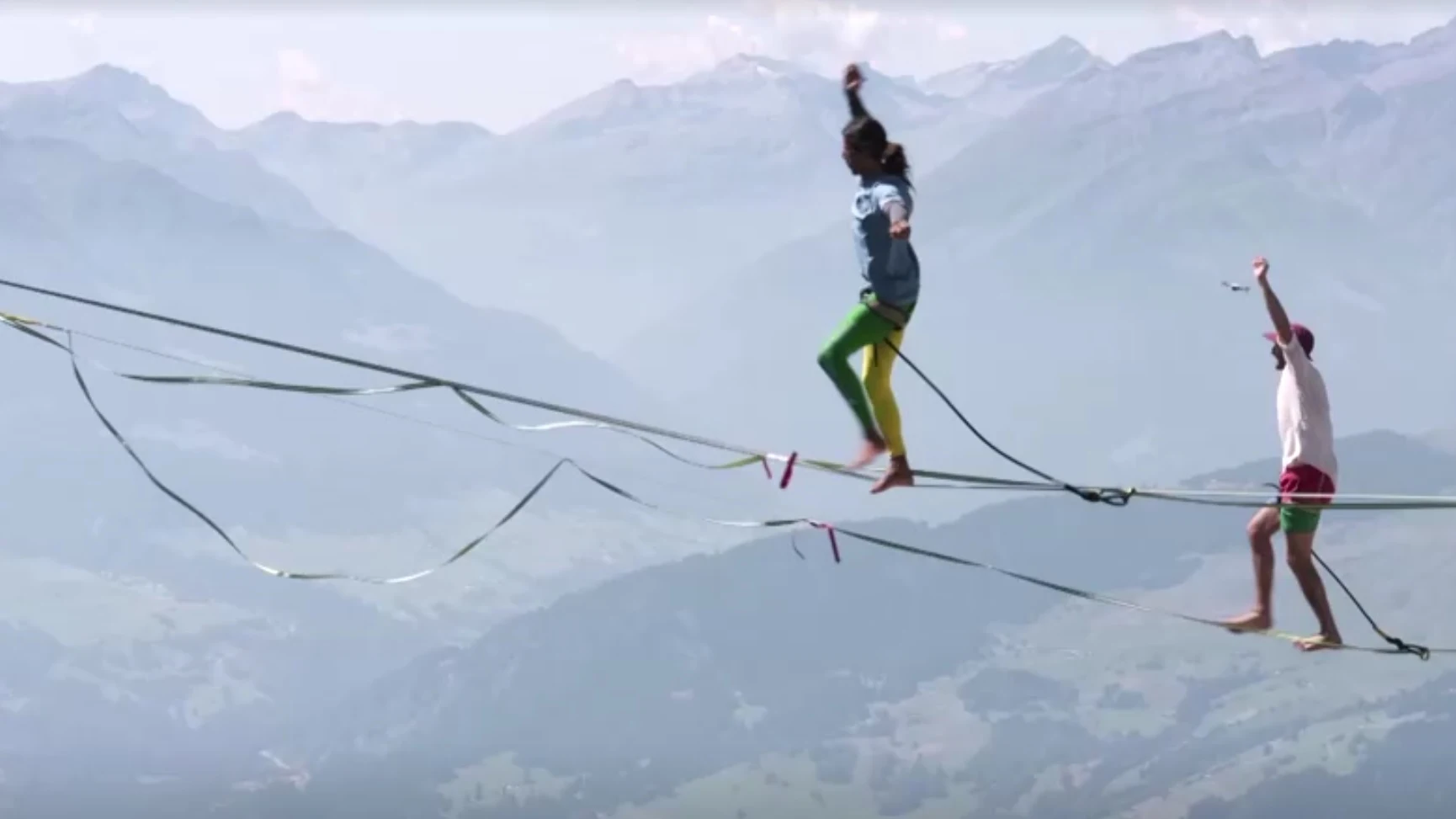 La estación suiza de Laax acoge el primer Mundial de Highline La estación suiza de Laax acoge el primer Mundial de Highline
