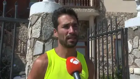 Bombero que ayudó al héroe de Tábara Bombero que ayudó al héroe de Tábara