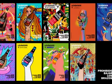 Estrella Galicia inaugura "El arte de no bajar los brazos" Estrella Galicia inaugura "El arte de no bajar los brazos"