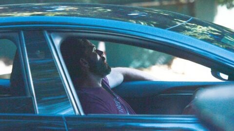 Ben Affleck, muy cansado al volante