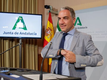 El consejero andaluz de la Presidencia y de Salud en funciones y portavoz del Ejecutivo, Elías Bendodo