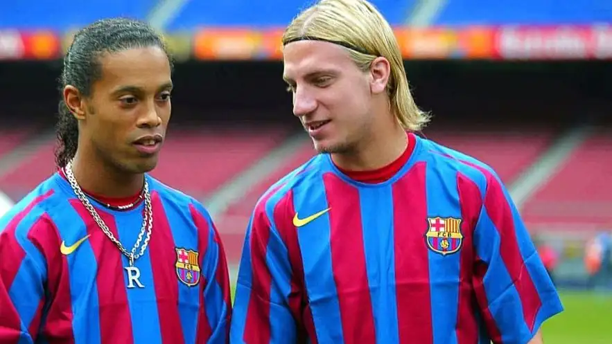 Maxi L&oacute;pez, durante su etapa en el FC Barcelona