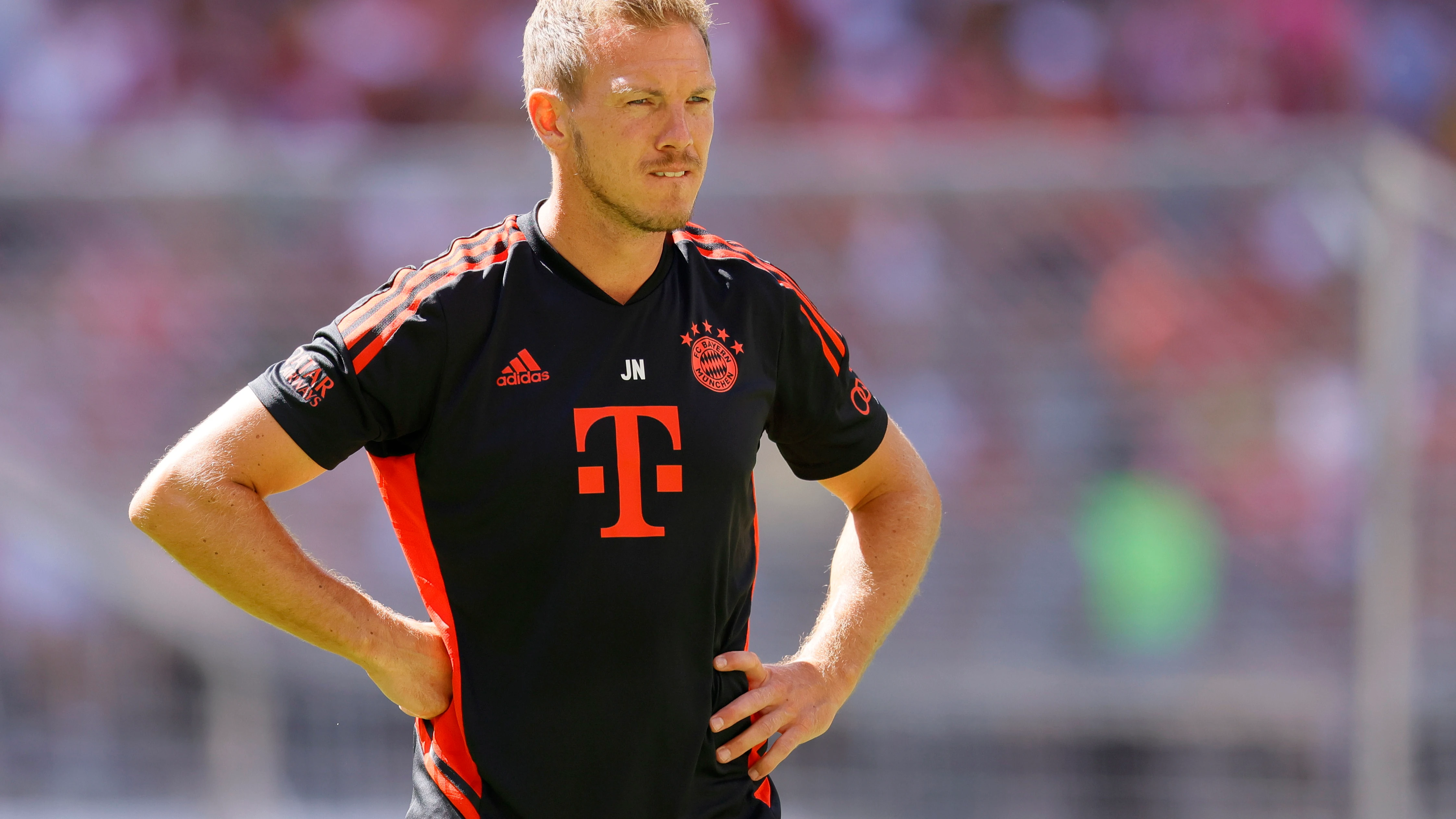 Julian Nagelsmann, técnico de Bayern, en un entrenamiento Julian Nagelsmann, técnico de Bayern, en un entrenamiento