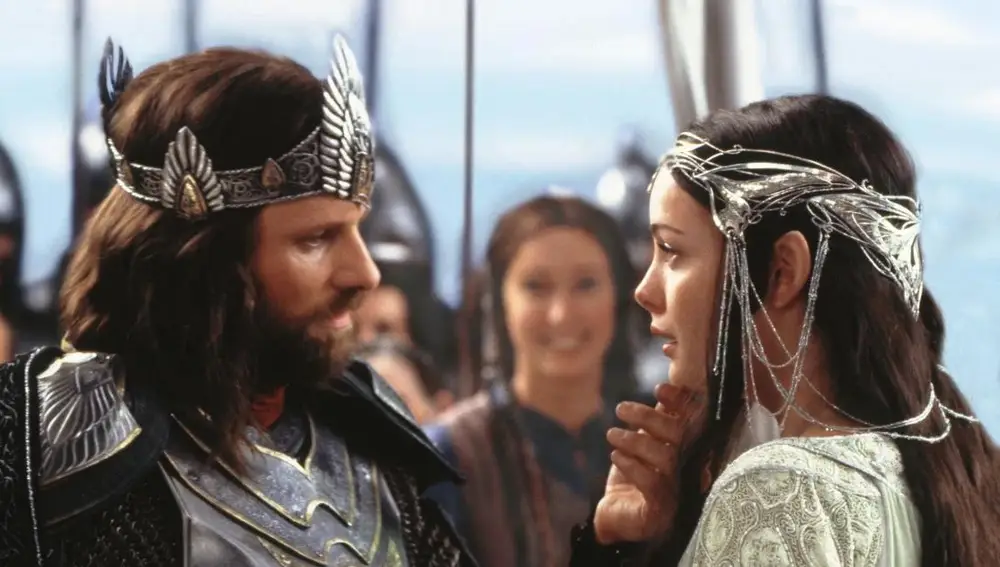 Viggo Mortensen y Liv Tyler en 'El Señor de los Anillos' Viggo Mortensen y Liv Tyler en 'El Señor de los Anillos'