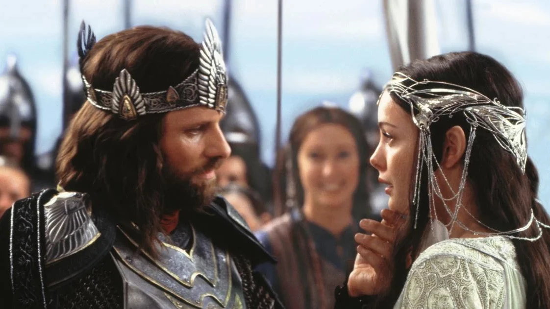 Viggo Mortensen y Liv Tyler en 'El Señor de los Anillos' Viggo Mortensen y Liv Tyler en 'El Señor de los Anillos'