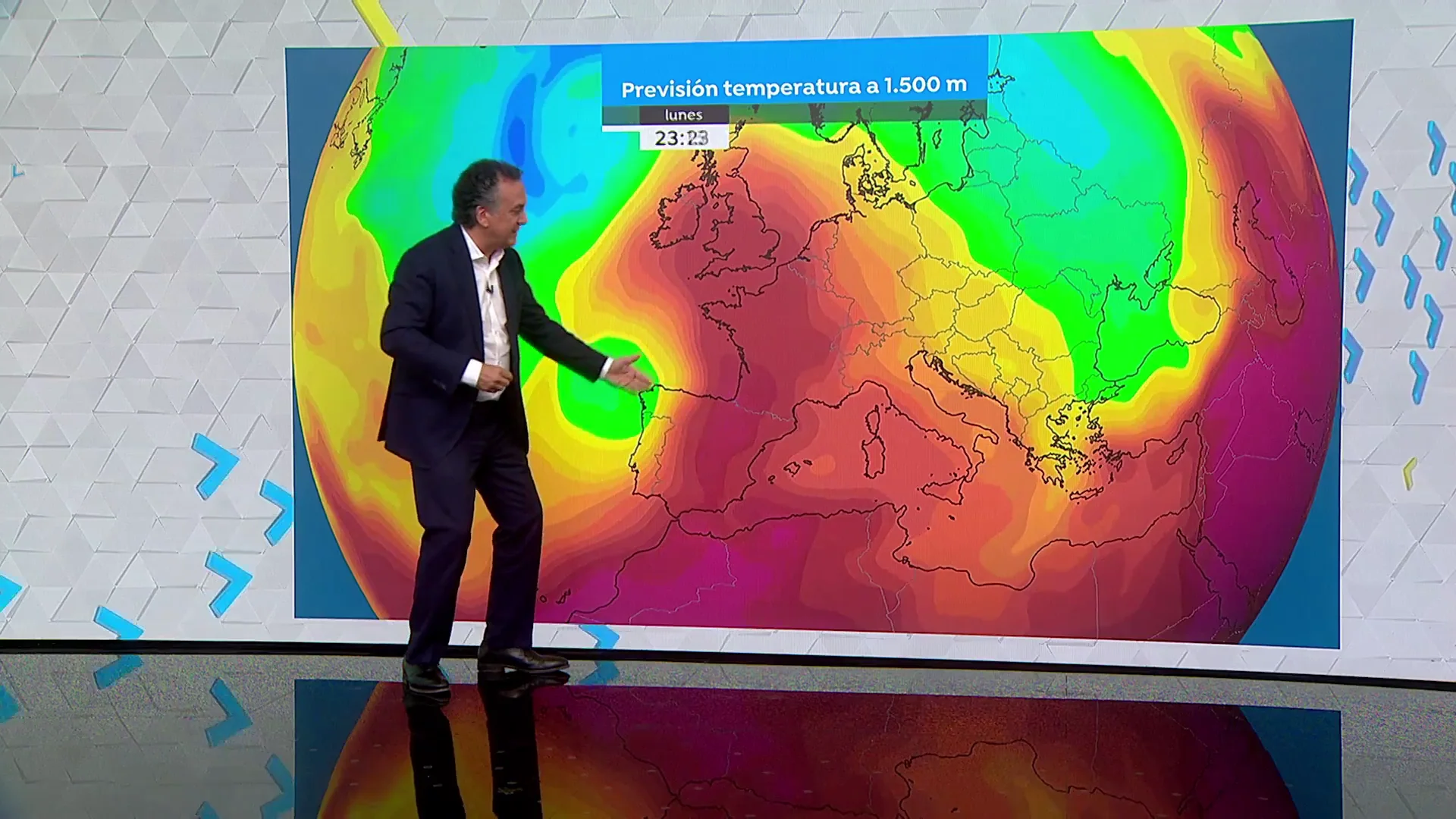 El calor se expande hacia el norte y el este de Europa El calor se expande hacia el norte y el este de Europa