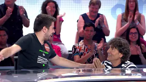 Patxi Salinas se arrodilla ante la enésima gesta de Orestes en el ‘¿Dónde Están?’ Patxi Salinas se arrodilla ante la enésima gesta de Orestes en el ‘¿Dónde Están?’