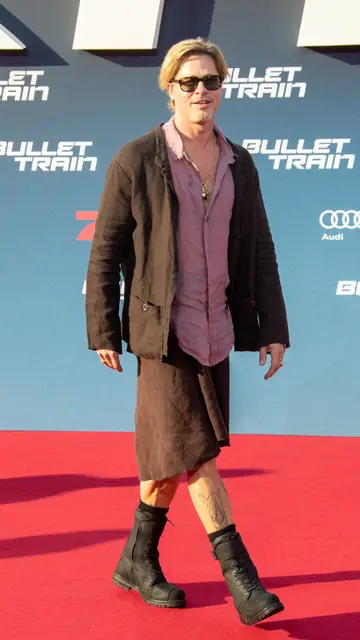 Brad Pitt en la premiere de 'Bullet Train' Brad Pitt en la premiere de 'Bullet Train'