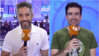 La cariñosa felicitación de Roberto Leal y Rafa a Orestes por sus 200 programas en 'Pasapalabra': 