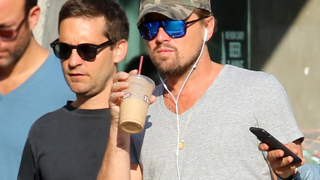 Leonardo DiCaprio y Tobey Maguire