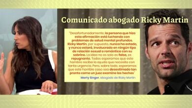 Ricky Martin niega las acusaciones de incesto con su sobrino: 