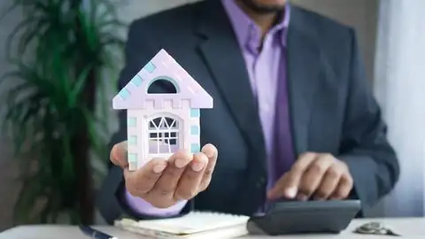 Imagen de archivo sobre firma de hipotecas Imagen de archivo sobre firma de hipotecas