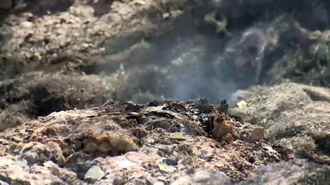 Se estabiliza el incendio en Zaragoza Se estabiliza el incendio en Zaragoza