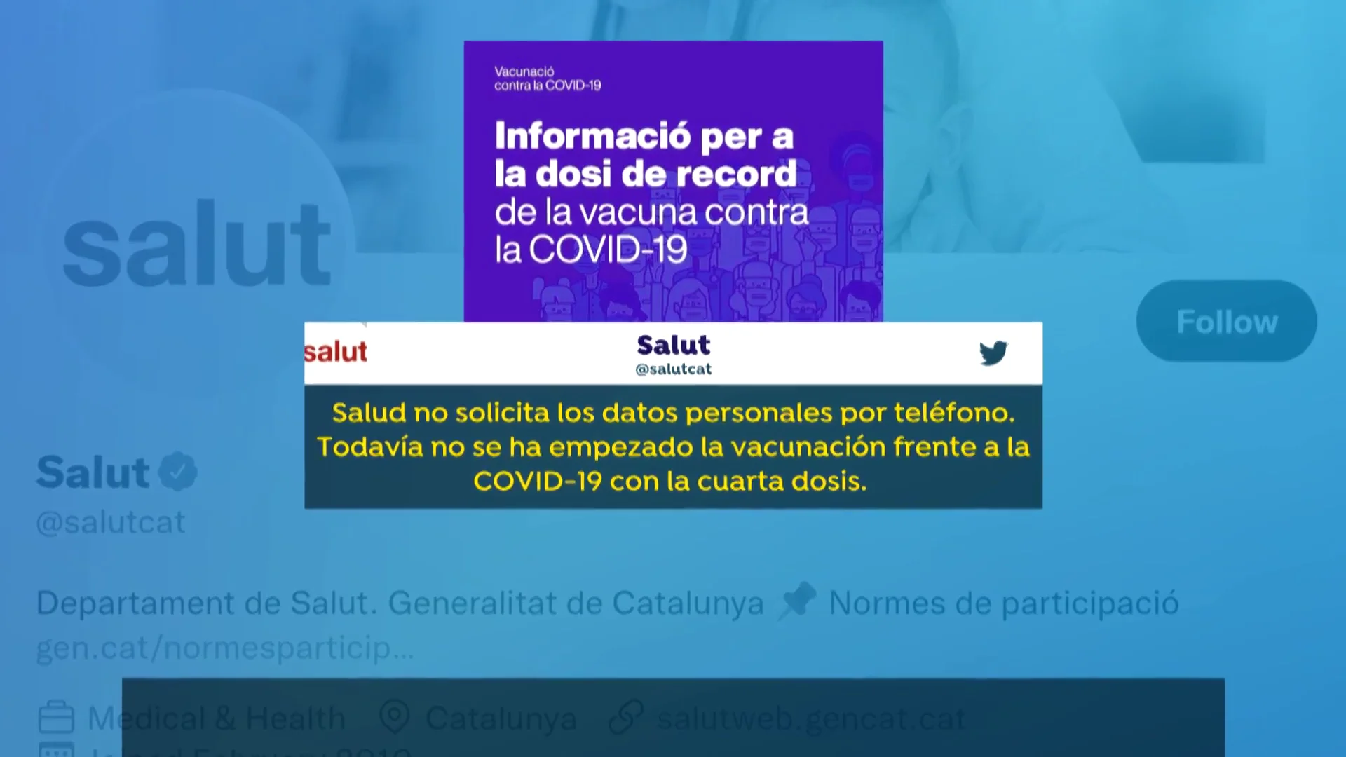 La estafa telef&oacute;nica relacionada con la vacuna del COVID-19 en Catalu&ntilde;a