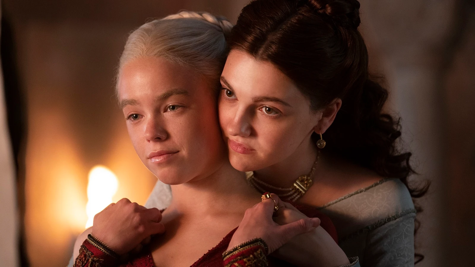 Rhaenyra y Alicent en 'La Casa del Dragón' Rhaenyra y Alicent en 'La Casa del Dragón'