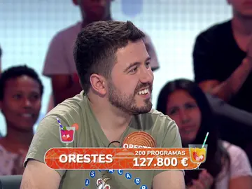 El nuevo hito histórico de Orestes: ¡200 programas en ‘Pasapalabra’ y cada vez más cerca de Pablo Díaz! El nuevo hito histórico de Orestes: ¡200 programas en ‘Pasapalabra’ y cada vez más cerca de Pablo Díaz!