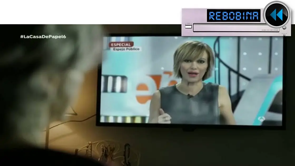 Susanna Griso en La Casa de Papel