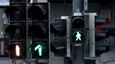 Semáforo en Alemania Semáforo en Alemania