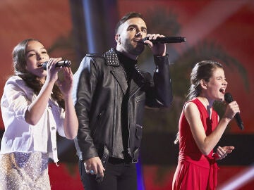 Álvaro de Luna sorprende en ‘La Voz Kids’ cantando al lado de Marina y Roberta su tema ‘Juramento eterno de sal’  