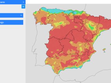 El riesgo de incendios en España