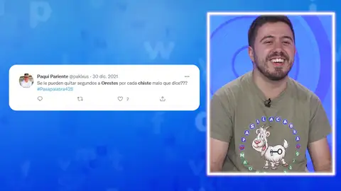 Orestes responde a los tuits de los fans de 'Pasapalabra': "Todos los mensajes los guardo en el corazón" Orestes responde a los tuits de los fans de 'Pasapalabra': "Todos los mensajes los guardo en el corazón"