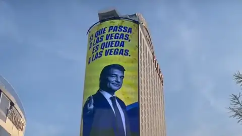 Laporta ya calienta El Clásico: "Tranquilos merengues, lo que pasa en Las Vegas se queda en Las Vegas" Laporta ya calienta El Clásico: "Tranquilos merengues, lo que pasa en Las Vegas se queda en Las Vegas"