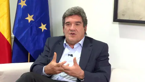 José Luis Escrivá, en la entrevista en Espejo Público José Luis Escrivá, en la entrevista en Espejo Público