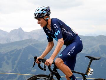 Enric Más, tras decir adiós al top 10 del Tour de Francia