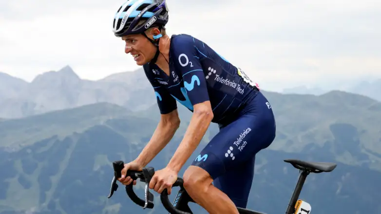Enric Más, tras decir adiós al top 10 del Tour de Francia Enric Más, tras decir adiós al top 10 del Tour de Francia